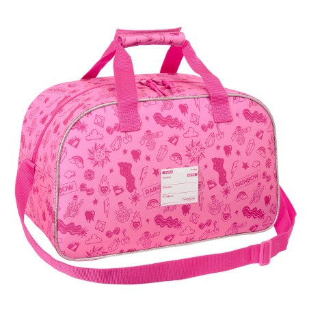 Borsa da Palestra Rainbow High Shine Multicolore 40 x 24 x 23 cm