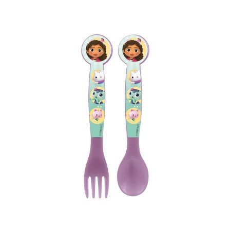 Set di stoviglie per bambini Gabby's Dollhouse Party (5 Pezzi)