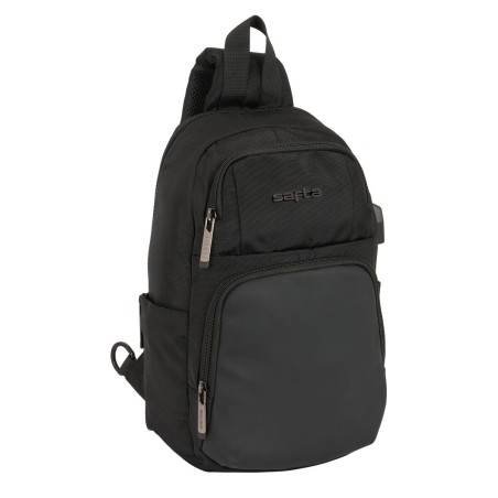 Zaino Safta Black Nero 18 x 34 x 12 cm