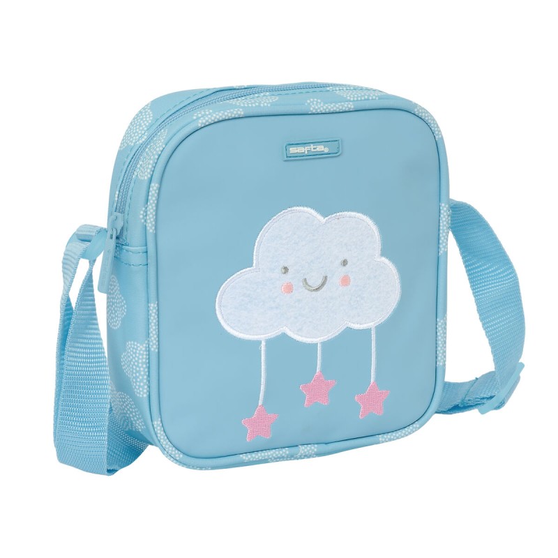 Borsa a Tracolla Safta Nuvole Azzurro 16 x 18 x 4 cm Borsa a Tracolla Safta Nuvole Azzurro 16 x 18 x 4 cm
