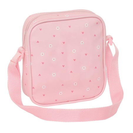 Borsa a Tracolla Safta Coniglio Rosa 16 x 18 x 4 cm