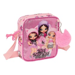 Borsa a Tracolla Na!Na!Na! Surprise Fabulous Rosa 16 x 18 x 4 cm