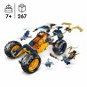 Set di Costruzioni Lego NINJAGO 71811 Arin's Ninja Off-Road Buggy Multicolore 267 Pezzi