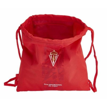 Zainetto con Cordini Real Sporting de Gijón Rosso