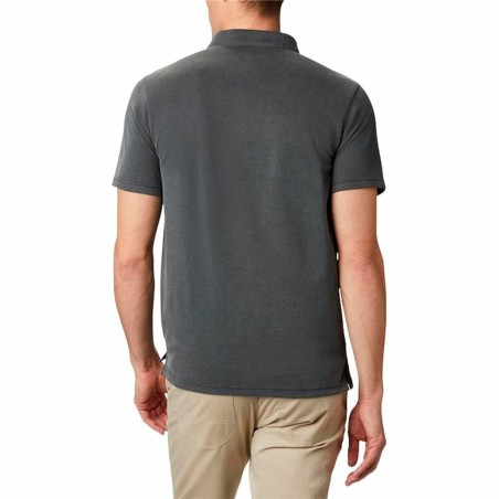 Polo a Maniche Corte Uomo Columbia Nelson Point™ Grigio scuro