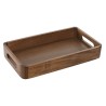 Vassoio per aperitivi Home ESPRIT Naturale 32 x 18 x 5 cm