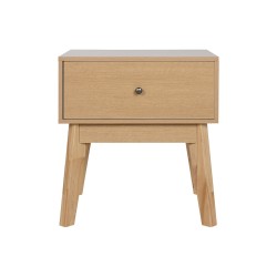 Comodino Home ESPRIT Naturale 45 x 36 x 49 cm