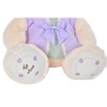 Orsetto di Peluche DKD Home Decor Vestito 42 x 20 x 50 cm Beige Rosa Lilla Per bambini Orso (2 Unità)