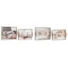 Set di Vassoi DKD Home Decor Multicolore 40 x 30 x 6 cm Legno MDF (2 Unità)