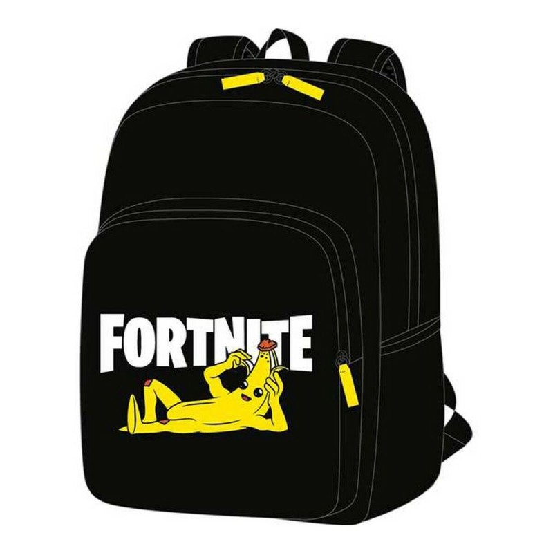 Zaino Scuola Fortnite Crazy Banana Adattabile al trolley per lo zaino (41 x 30,5 x 12 cm) Zaino Scuola Fortnite Crazy Banana Adattabile al trolley per lo zaino (41 x 30,5 x 12 cm)