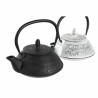 Teiera DKD Home Decor Nero Acciaio inossidabile Bianco (2 Unità)
