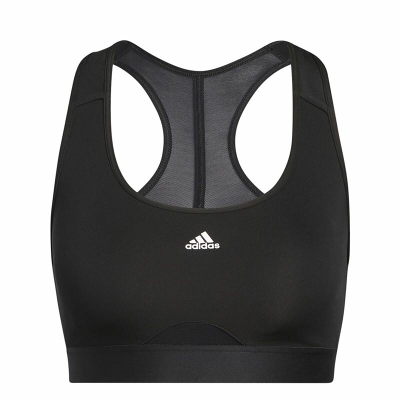 Reggiseno Sportivo Adidas Pwr Ms Pd Nero Reggiseno Sportivo Adidas Pwr Ms Pd Nero