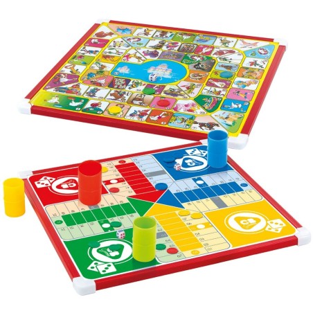 Tabellone per Parcheesi e Gioco dell'Oca CB Games 32 x 32 x 1 cm (25 Pezzi) (6 Unità)