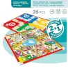 Tabellone per Parcheesi e Gioco dell'Oca CB Games 32 x 32 x 1 cm (25 Pezzi) (6 Unità)