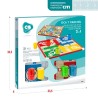 Tabellone per Parcheesi e Gioco dell'Oca CB Games 32 x 32 x 1 cm (25 Pezzi) (6 Unità)
