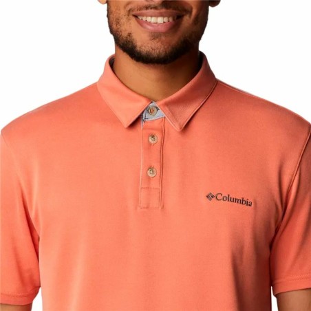 Polo a Maniche Corte Uomo Columbia Nelson Point™ Corallo