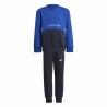 Completo Sportivo per Bambini Adidas Crew Azzurro
