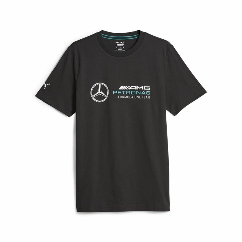 Maglia a Maniche Corte Uomo Puma Mapf1 Ess Logo Nero Maglia a Maniche Corte Uomo Puma Mapf1 Ess Logo Nero