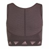 Reggiseno Sportivo Adidas  Aeroknit Seamless Rosso Granato Rosso Scuro