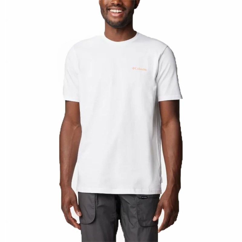 Maglia a Maniche Corte Uomo Columbia Explorers Canyon™ Bianco Maglia a Maniche Corte Uomo Columbia Explorers Canyon™ Bianco