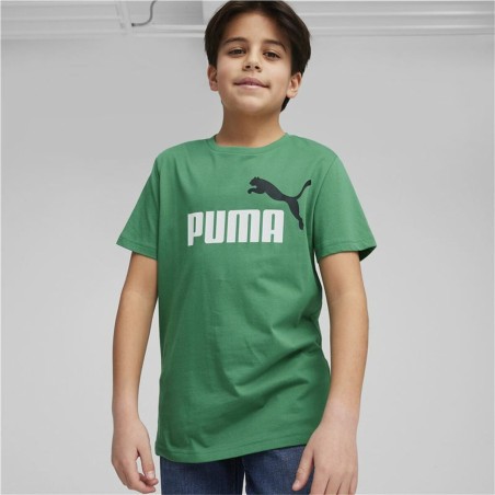 Maglia a Maniche Corte per Bambini Puma Essentials+ Oliva
