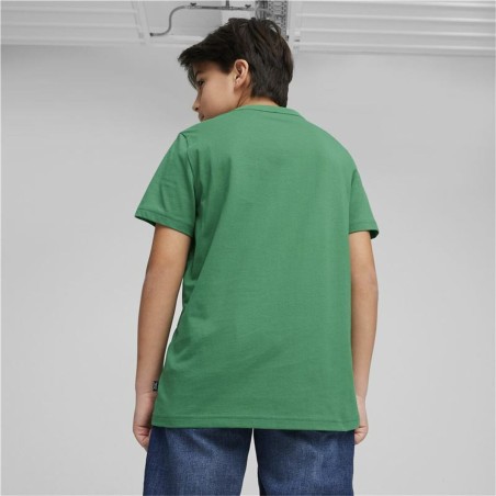 Maglia a Maniche Corte per Bambini Puma Essentials+ Oliva