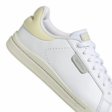 Scarpe da Running per Adulti Adidas Court Silk Bianco