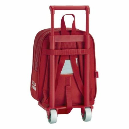 Trolley per la Scuola 805 Real Sporting de Gijón 611972280 Rosso