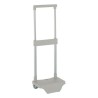 Trolley per Zaino Safta Argentato 22 x 67.5 x 17 cm