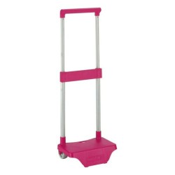 Trolley per Zaino Safta Acero y polipropileno Magenta 22 x 67.5 x 17 cm