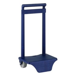 Trolley per Zaino Safta Blu Marino 18 x 54 x 16 cm