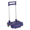 Carrelli Porta Zaino Pieghevole Safta Blu Marino 30 x 85 x 23 cm