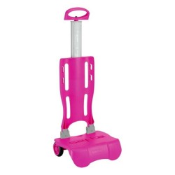 Carrelli Porta Zaino Pieghevole Safta SF-641078750 Fucsia 29.5 x 23 x 8.5 cm