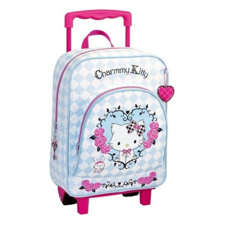 Carrelli Porta Zaino Pieghevole Safta Fucsia 30 x 85 x 23 cm