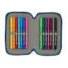 Astuccio Doppio BlackFit8 M854 Blu scuro 12.5 x 19.5 x 4 cm (28 Pezzi)