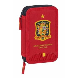 Astuccio Doppio RFEF M854 Rosso 12.5 x 19.5 x 4 cm (28 Pezzi)