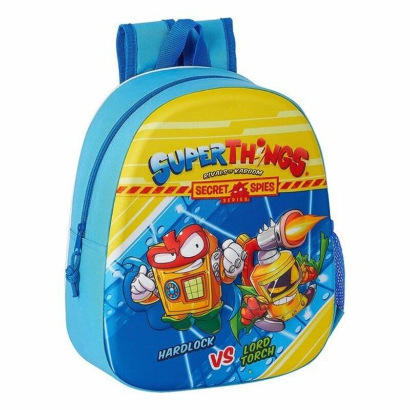 Zaino per Bambini 3D SuperThings Azzurro Chiaro Zaino per Bambini 3D SuperThings Azzurro Chiaro