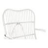 Sedia a Dondolo DKD Home Decor Bianco 75 x 85 x 85 cm