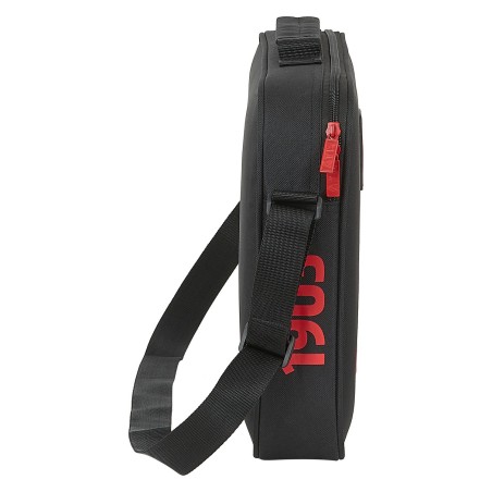 Borsa per la scuola Atlético Madrid Nero (38 x 28 x 6 cm)