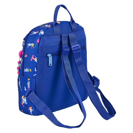 Zaino Casual BlackFit8 Go Girls Azzurro (25 x 30 x 13 cm)