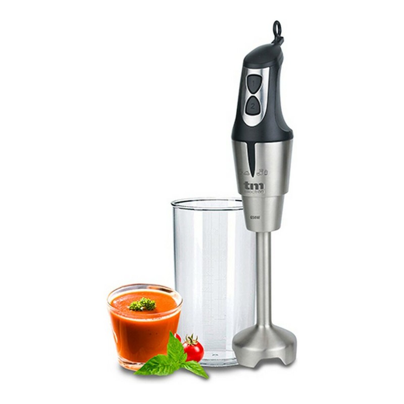 Frullatore ad Immersione TM Electron Acciaio inossidabile 650 W Frullatore ad Immersione TM Electron Acciaio inossidabile 650 W