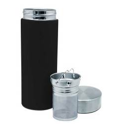Thermos Vin Bouquet Nero 300 ml Filtro per Infusioni