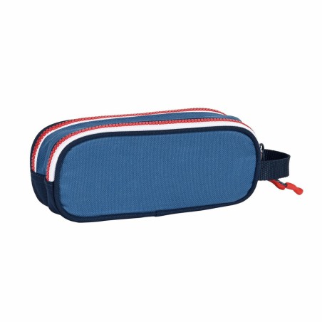 Astuccio Scuola BlackFit8 Stamp Azzurro 21 x 8 x 6 cm