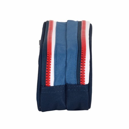 Astuccio Scuola BlackFit8 Stamp Azzurro 21 x 8 x 6 cm