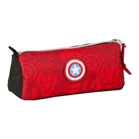 Astuccio Scuola The Avengers Infinity Rosso Nero (21 x 8 x 7 cm)
