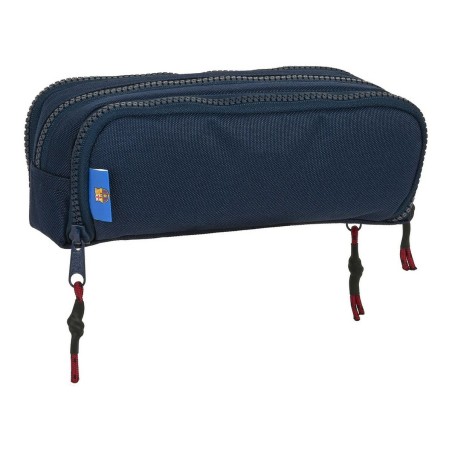 Astuccio Scuola F.C. Barcelona Corporativa Azzurro Rosso Granato (21 x 8 x 8 cm)