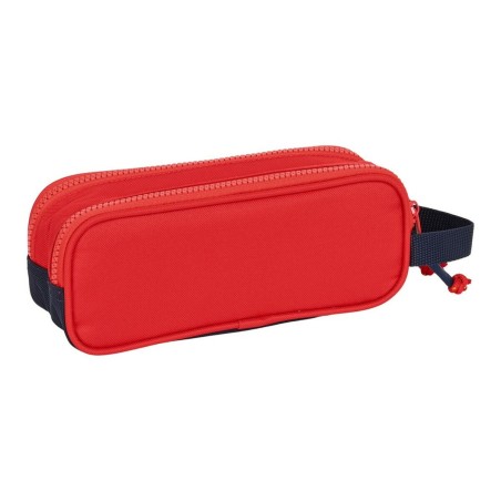 Astuccio Scuola RFEF Rosso Azzurro (21 x 8 x 6 cm)