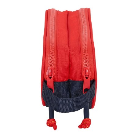 Astuccio Scuola RFEF Rosso Azzurro (21 x 8 x 6 cm)