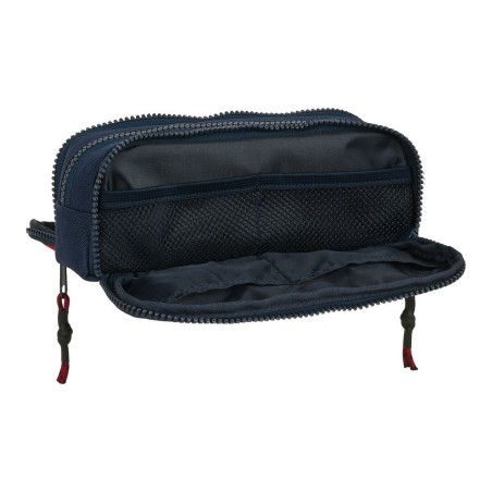 Astuccio Scuola F.C. Barcelona Corporativa Azzurro Rosso Granato (21 x 8 x 8 cm)