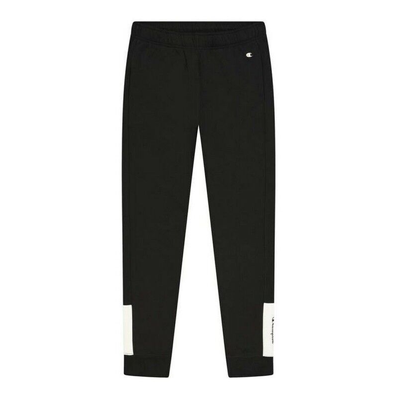 Pantalone Lungo Sportivo Champion Rib Cuff Nero Uomo Pantalone Lungo Sportivo Champion Rib Cuff Nero Uomo